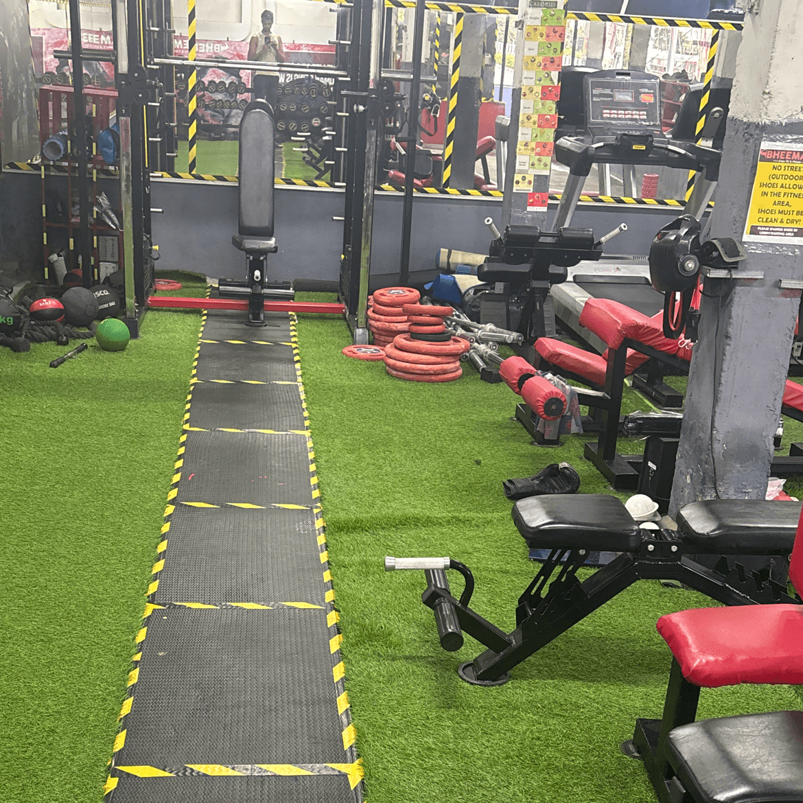 Bheema's Gym Interior – Training Zone