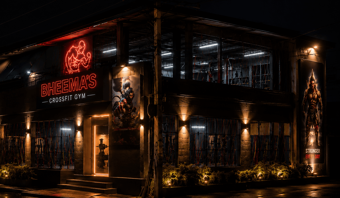 Bheema's Fitness & Crossfit gym interior