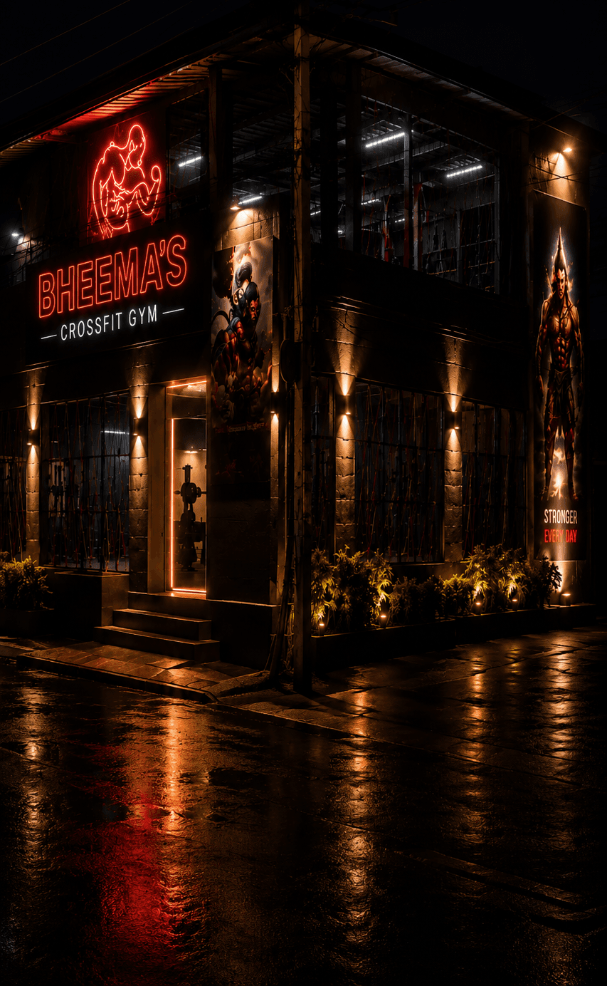 Bheema's Fitness & Crossfit gym interior